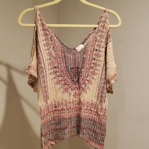 Daytrip sequined top